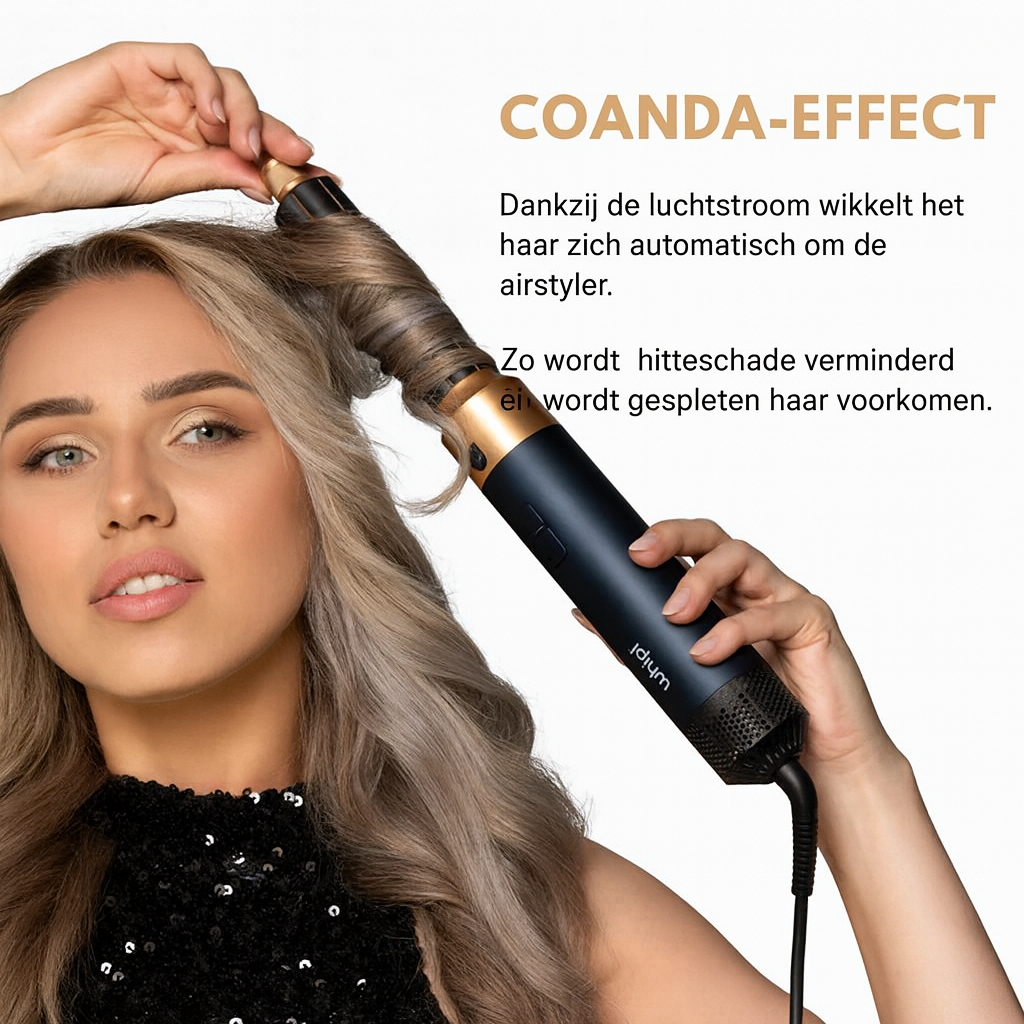 WHIPL AIR™ AIRSTYLER + GRATIS E-BOOK