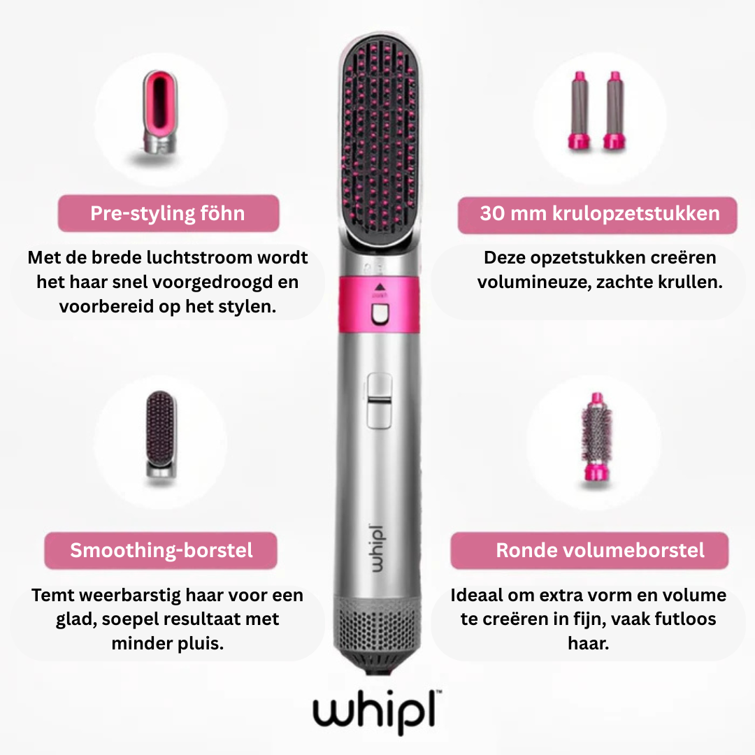 WHIPL AIR™ AIRSTYLER + GRATIS E-BOOK